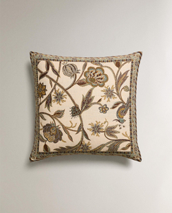 Zara Home наволочка декоративная из хлопка, зелёный, 50x50 см