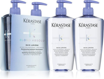 Kerastase Blond Absolu Bain Lumiere - шампунь для ванны (для обесцвеченных или мелированных волос) /   2x500  ml  / GTIN 4045129039636