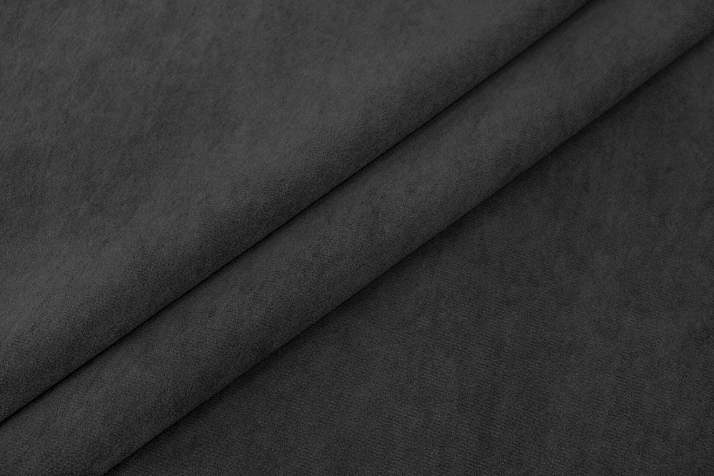 FORTIZ 980 ткань мебельный велюр, серый 1,4м