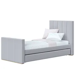 Кровать подростковая Cosy спальное место 90*200 см (серый)