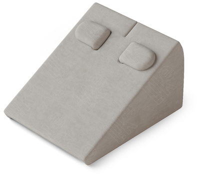 Вкладыш 08 стойка под серьги (2 язычка), прорезь для нитки