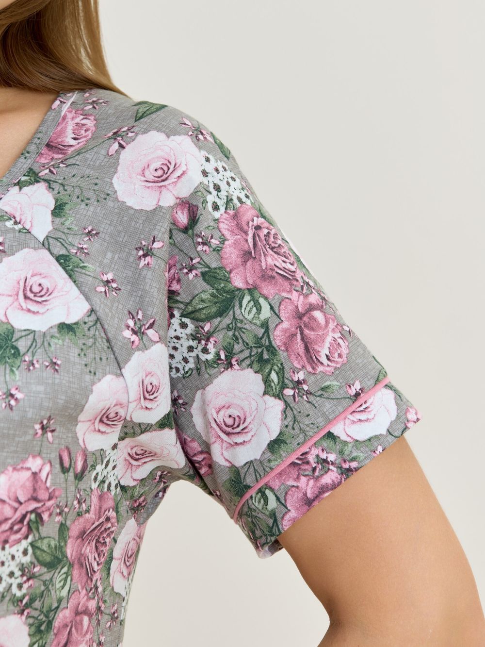 Халат Флэр Виотекс СЕРЫЙ