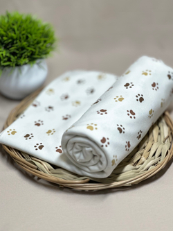 Пелёнка Разноцветные следы 85*130 RinaAmari