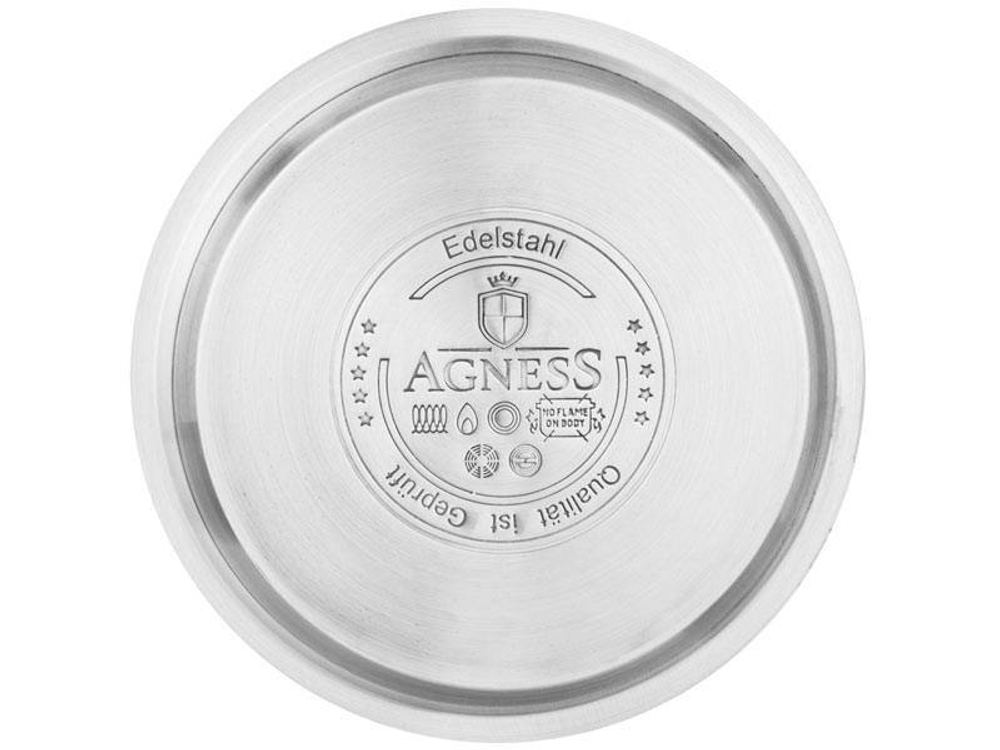 Чайник 3л со свистком, индукция, серия MERCURY, черный мрамор/золото