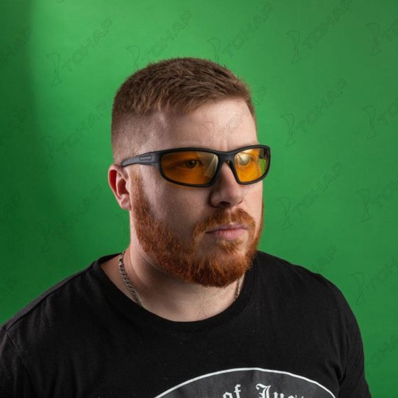 Очки поляризационные в чехле (желтый) (PR-OP-8228-Y) PREMIER