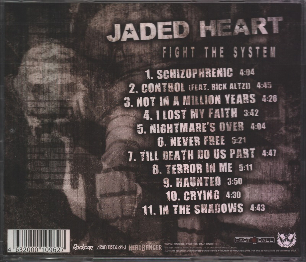 Jaded Heart / Fight The System (RU)(CD)
