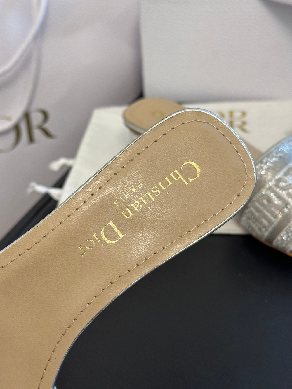 Christian Dior Dway Heeled Slide