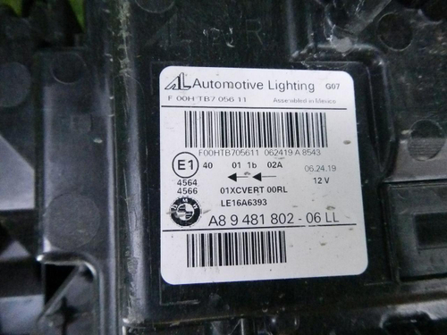 Фара правая BMW X7 G07 (2019-2022) Laser Light