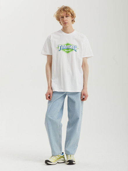 Мужская Футболка Huf X Thrasher Logo