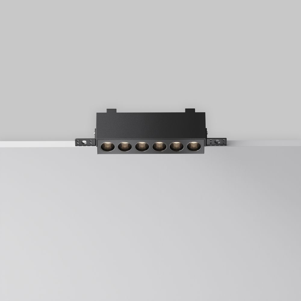 Светильник встраиваемый светодиодный Maytoni Points DL065-12W3-6K-TRS-B