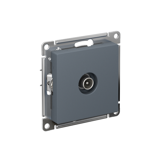 Розетка телевизионная оконечная TV AtlasDesign 1дБ механизм грифель SE ATN000791