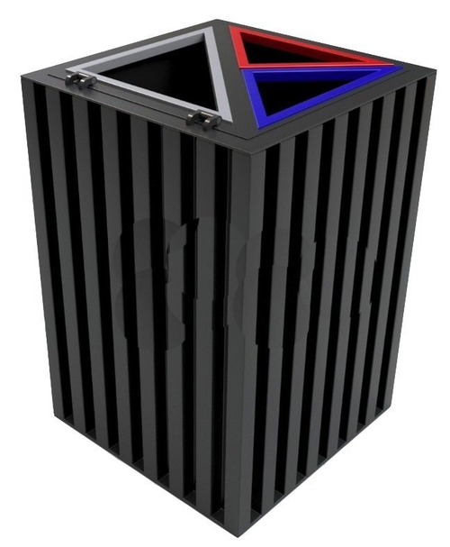 Урна для раздельного сбора «Геометрия»