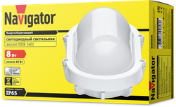 Светильник Navigator 94 828 NBL-O1-8-4K-WH-IP65-LED (аналог НПБ 1401/НПП 1401)