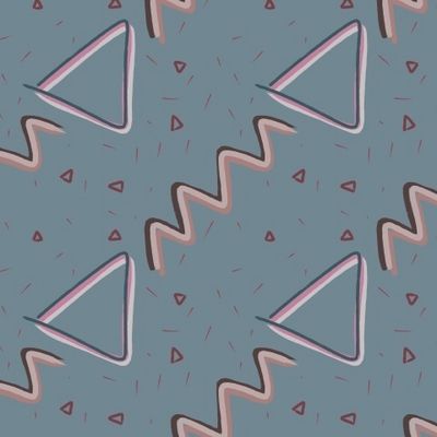 Геометрический паттерн от Milli.artt