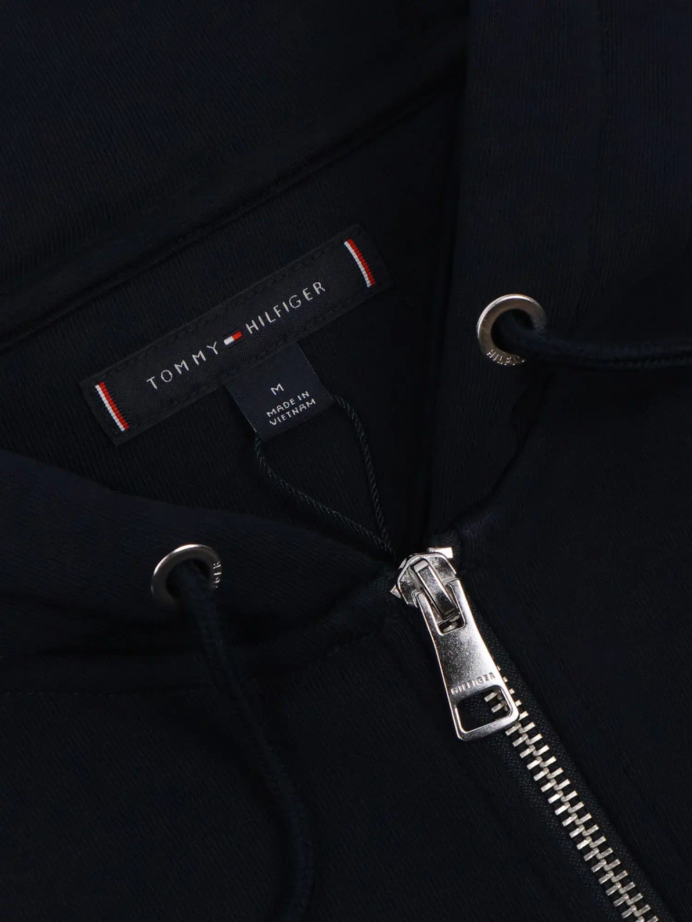 Худи на молнии Tommy Hilfiger Solid Zip Hoodie Solid Navy