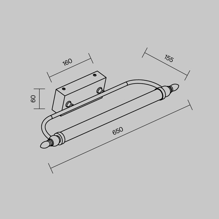 Подсветка для картин Maytoni Oculus MIR014WL-L12C3K