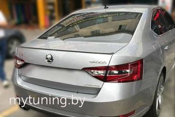 Лип спойлер V.1 для SKODA SUPERB 3 2015+