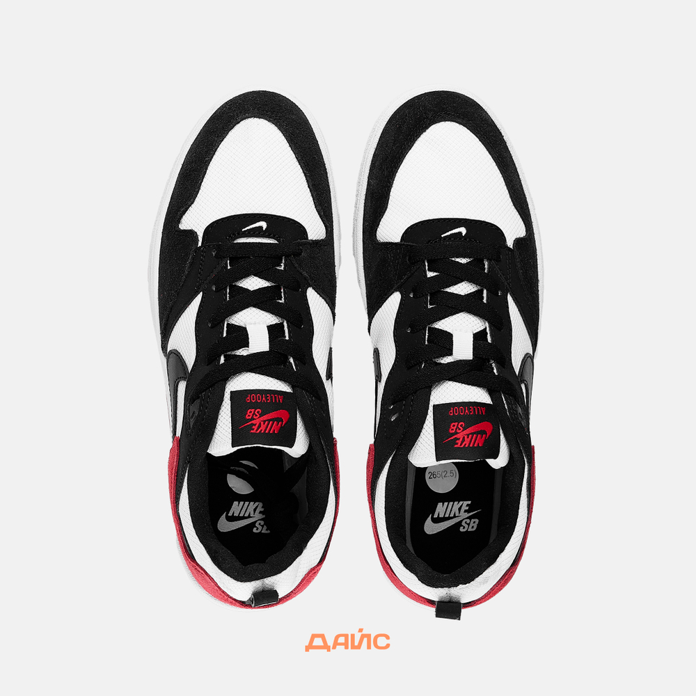 Кеды Nike SB Alleyoop "White University Red"