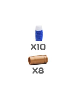 Детское оружие Пистолет с мягкими пулями (639-11)