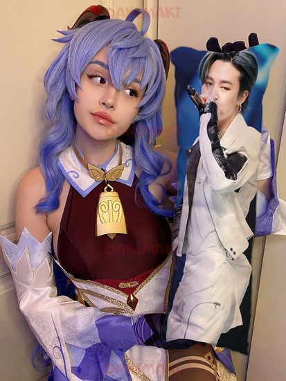 Мини дакимакура Чимин из БТС | BTS арт. M1092, 60х20 см