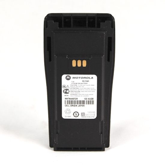 Аккумуляторная батарея повышенной емкости NNTN4497 (2250 мАч, Li-Ion, 7.2 В) для радиостанций Motorola CP-серии