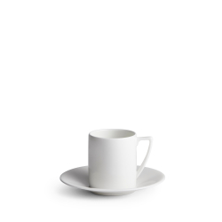 Wedgwood Jasper Conran Белая чашка 90 мл с блюдцем для эспрессо