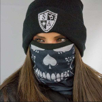 Шарф-труба SA Fleece Spades (с черепом)