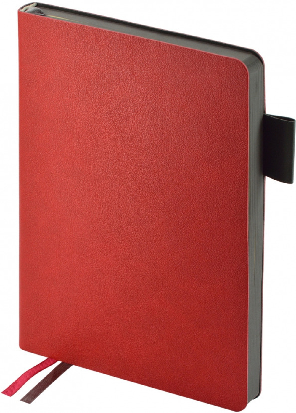 Ежедневник недатированный А5 136 л. БРУНО ВИСКОНТИ Бостон красный (3-228/01)