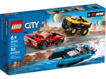 Конструктор LEGO City 60395 Набор для комбинированных гонок