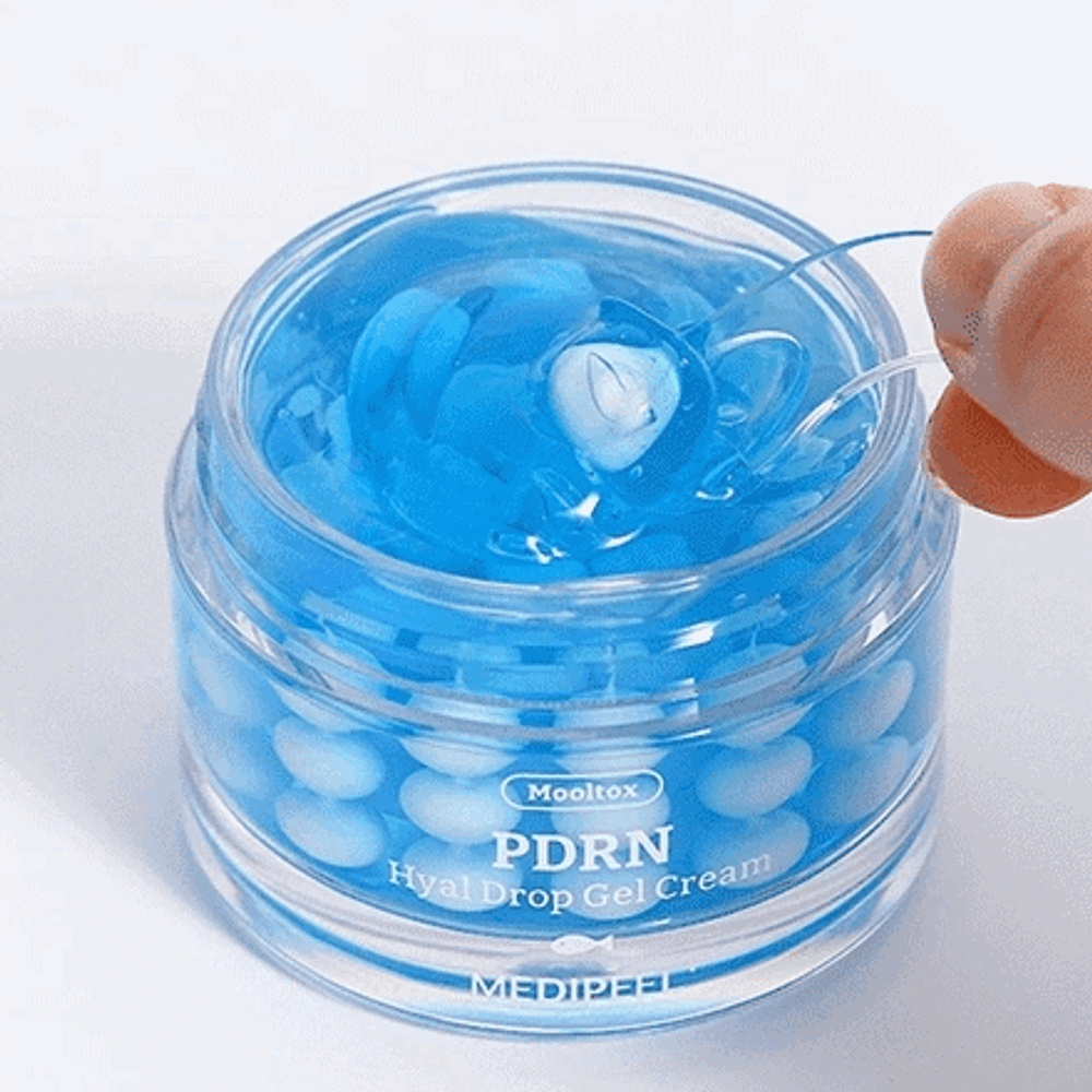 MEDIPEEL Капсульный крем с ПДРН для глубокого увлажнения Mooltox PDRN Hyal Drop Gel Cream, 50МЛ
