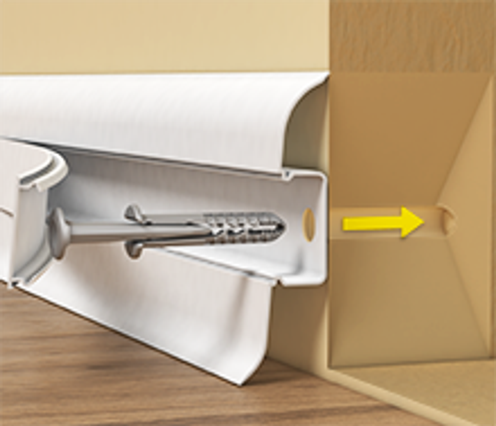 Крепеж для плинтуса ИзиФикс (50 шт)