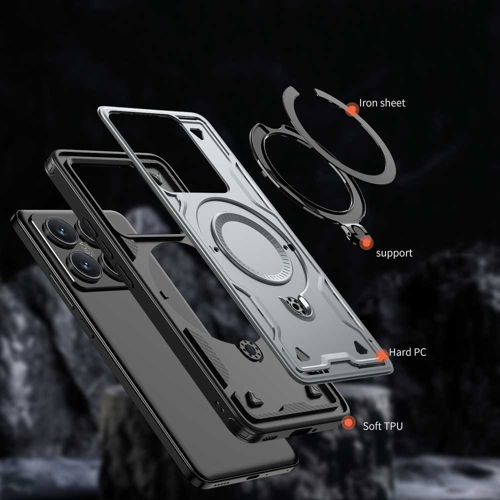 Чехол Magneto Case с кольцом для Xiaomi 14T