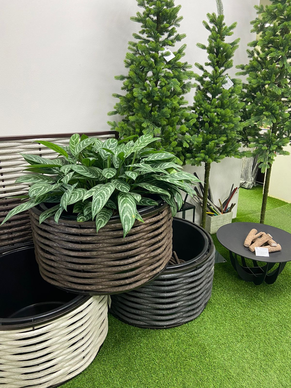 Вазон круглый на 60л