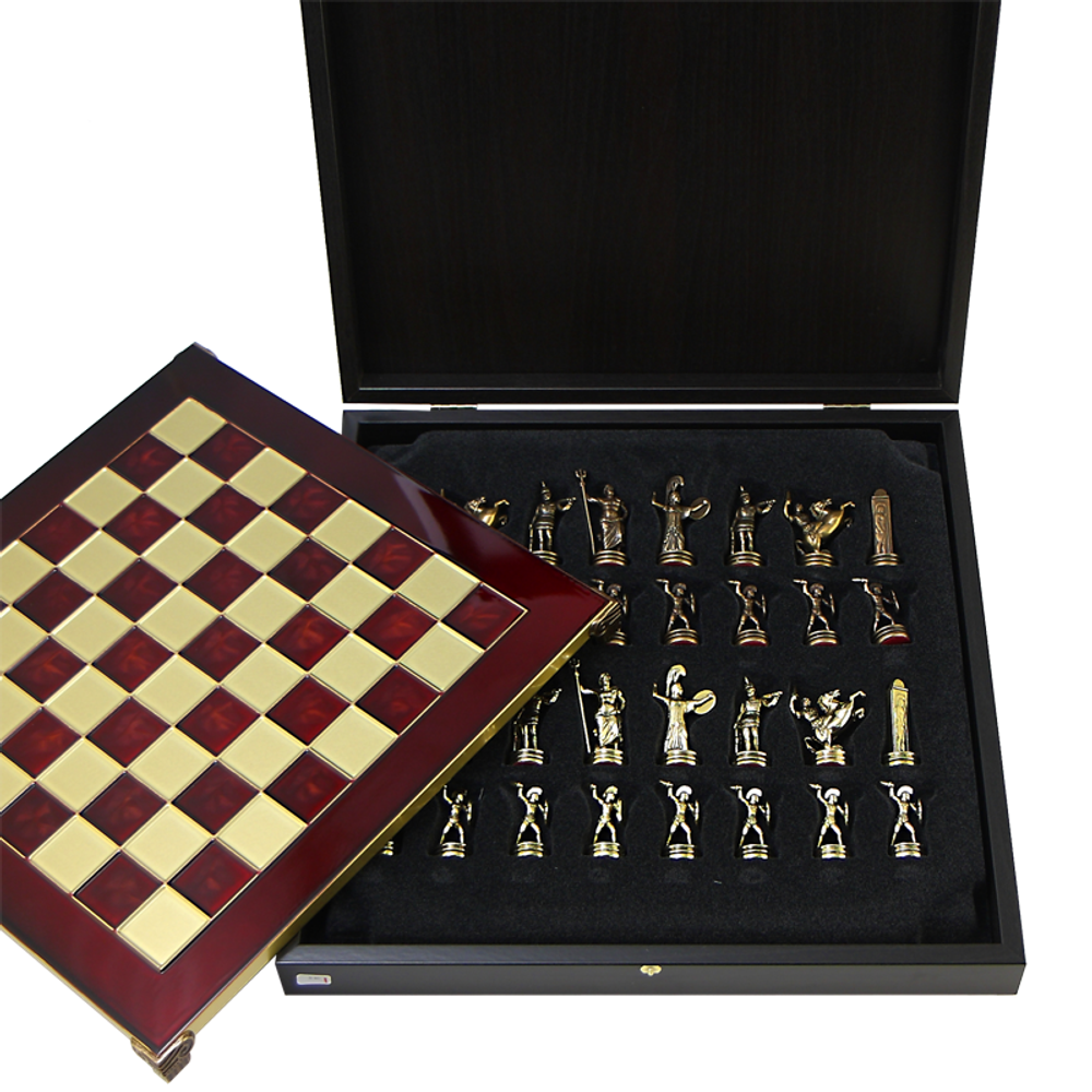 Manopoulos Шахматный набор Троянская война