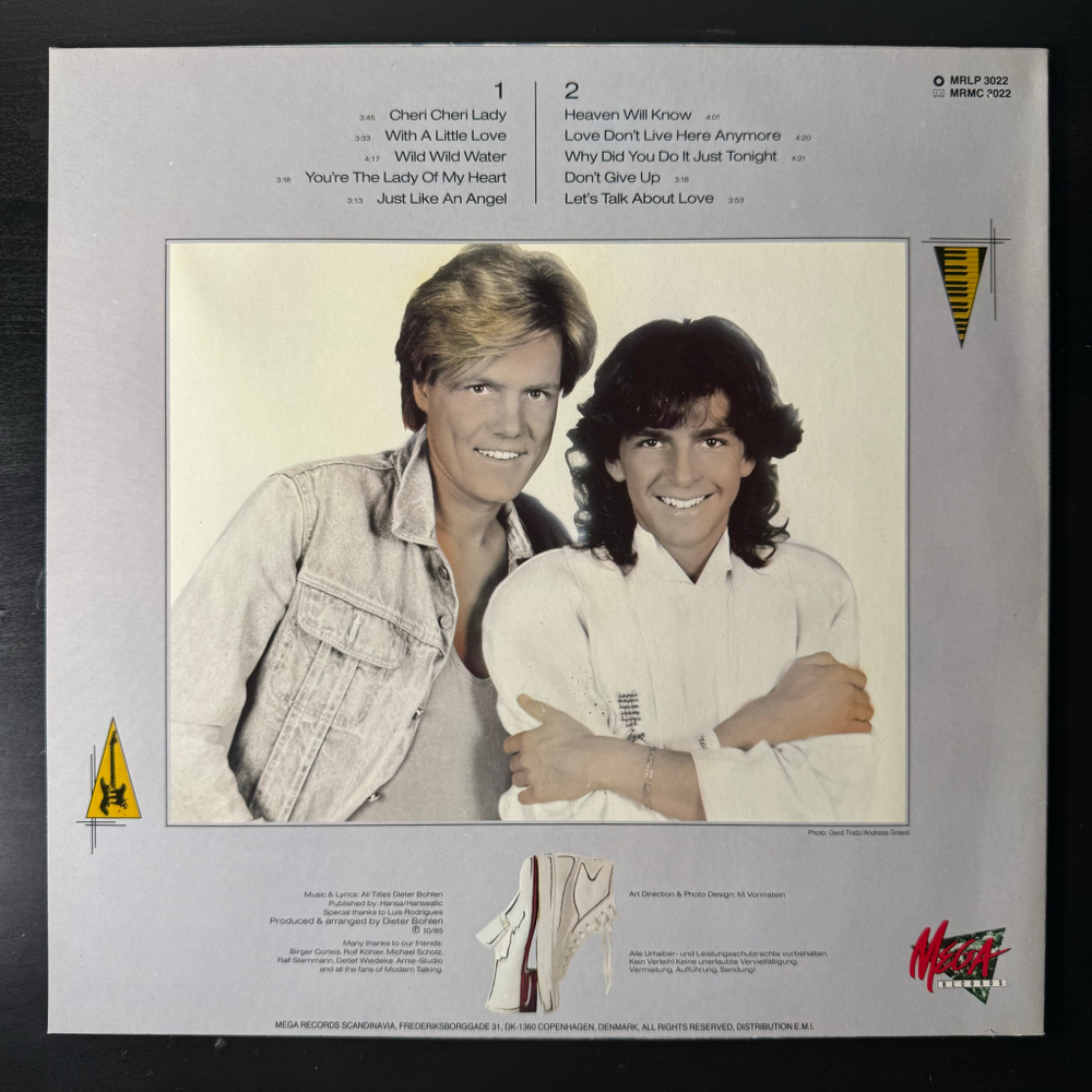 Modern Talking - Let's Talk About Love - The 2nd Album (Германия 1985г.)
