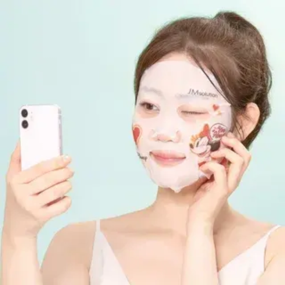 Тканевая маска с экстрактом чайного дерева JMSolution Disney Collection Selfie Barrier Tea Tree Mask