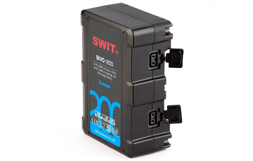 Аккумулятор SWIT BIVO-200 B-Mount 14.4 В / 28.8 В 196 Втч для камер ARRI