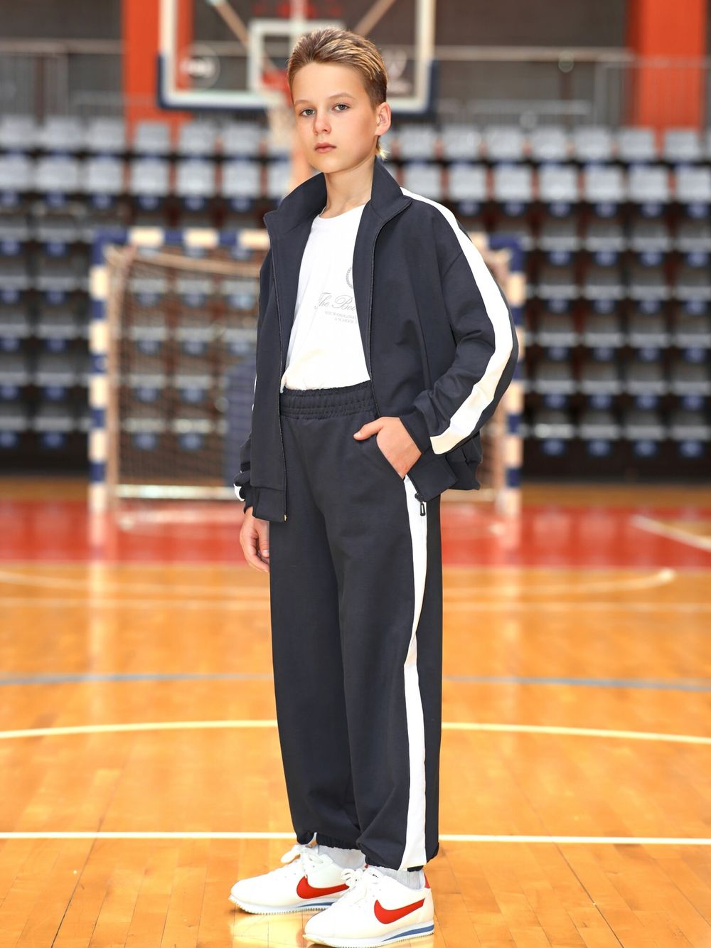 Костюм для мальчика Успех-2 Виотекс ГРАФИТОВЫЙ