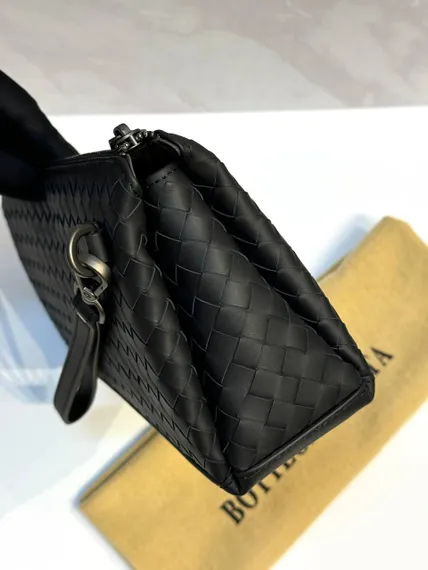 Клатч мужской Bottega Veneta Intrecciato черный