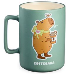 КРУЖКА LEFARD "CAPYBARA+COFFEE" 400МЛ