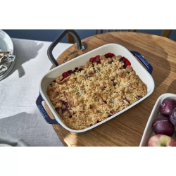 STAUB - Блюдо варочное керамическое 4,5л белое / артикул   40511-151-0  / GTIN 4009839317187