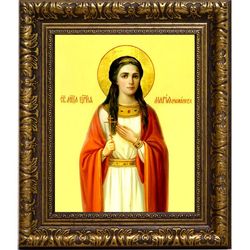 Мария Николаевна Романова, великая княжна. Икона на холсте.