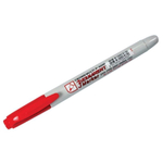 Маркер перм. 1мм "P-505-F" красный, пулевидный (Crown)