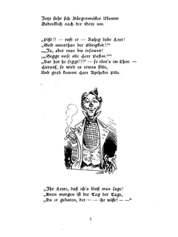 Der Geburtstag. Oder, Die Partikularisten | Wilhelm Busch