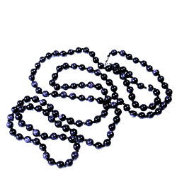 Бусы "Коко 8" авантюрин синий