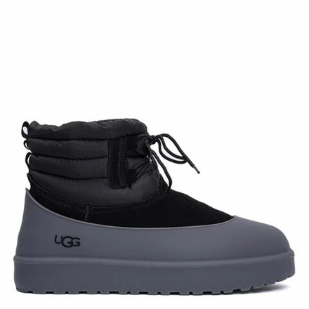Угги UGG Mens Classic Mini Lace-up Weather Black