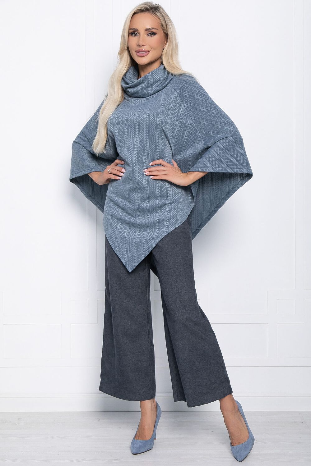 Брюки кюлоты Жаклин (серые) Б10995 LT Collection (Акция)