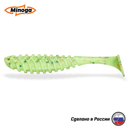 Силиконовая приманка "Minoga" COOPER 2,0"(10шт) 50мм, 0,77гр, цвет 020