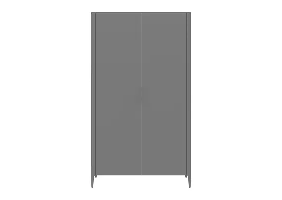 Шкаф Type 2-х створчатый 210х120 см (серый)