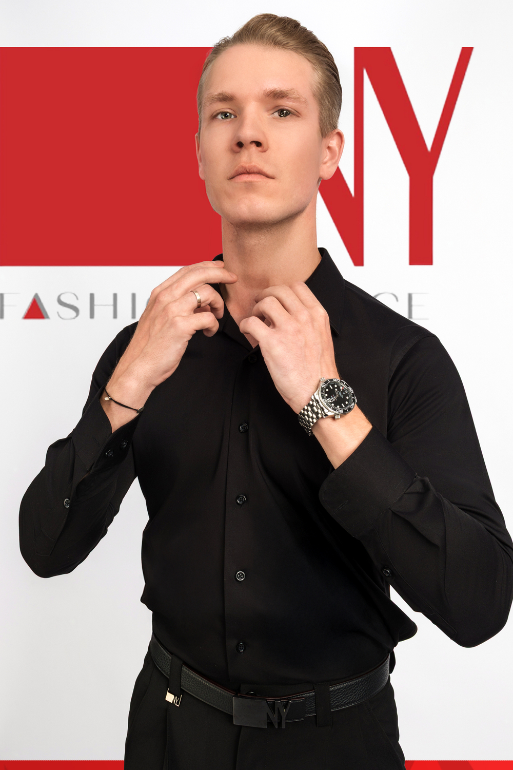 Рубашка Regular-Fit Black